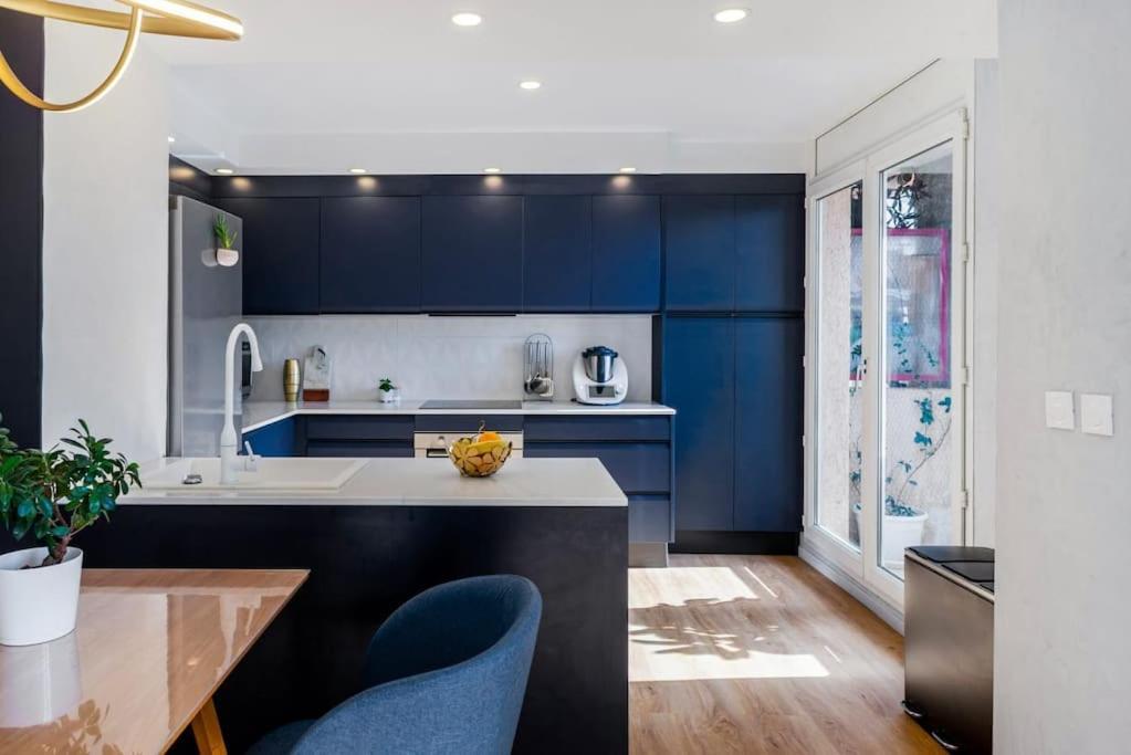 T3 Le Designer 4E-Terrasse-Climatisation & Netflix Apartamento Marselha Exterior foto